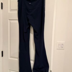 lululemon athletica Navy Leggings size 14 Bootcut